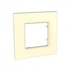 Unica Quadro Krycí rámeček jednonásobný, Marfil SCHNEIDER MGU2.702.25