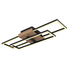 Stropní svítidlo KENDRA černá LED 18W 230V, 1300lm, 3000K GLOBO 67276-18