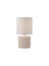 Stolní lampa CILLY VE 1X28W E14 LIGHT BROWN/BEIGE REDO 01-1372
