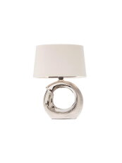 Stolní lampa LUA VE 1X28W E14 SILVER REDO 01-1835