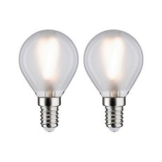 LED kapka 3 W E14 mat teplá bílá 2ks-sada 286.38 PAULMANN 28638