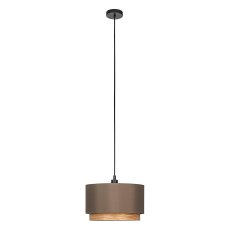 Závěsné svítidlo MARCHENA 1xE27 cappuccino/černá 40W IP20 EGLO 390118