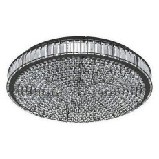 Stropní svítidlo BALPARDA LED 600 černá/křišťál 22,4W IP20 EGLO 390249