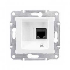 Sedna Zásuvka datová 1xRJ45 kat.5e UTP, Polar SCHNEIDER SDN4300121