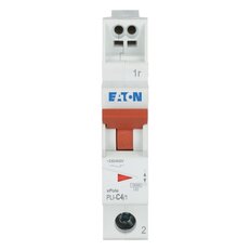PLI-C4/1 Jistič PLI (bezšroubové svorky nahoře) char C 1-pólový 10kA 4A 101253