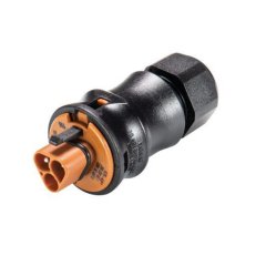 vidlice na kabel gesis RST, 3-pól, průchodka 10-14mm, šroubové svorky, hnědá