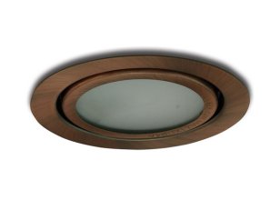Nábytkové svítidlo NP zapuštěný hal. měď antik PANLUX NPZ-G420/MA