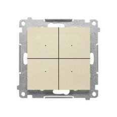 TENB1W.01/144 Ovladač tlačítkový baterio