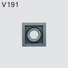 Vestavné svítidlo DEOS V191-AW.117/S3 LED COIN111 AC 3000K, 230