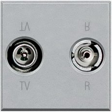 Legrand HC4213D BTAX ZÁSUVKA TV/RD 2M HLINÍK