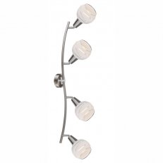 Stropní svítidlo ELLIOTT nikl 4xE14 LED 5W 230V 324lm 3000K GLOBO 54341-4