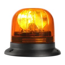 Maják rotační ROTATOR DIN B 12 V, DC, IP65, oranžová, černá SIRENA 90162