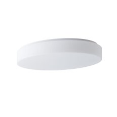 Přisazené svítidlo se skleněným stínidlem GEMINI 2 2x10W IP43 E27 PIR bílá