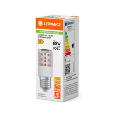 Světelný zdroj LEDVANCE LED SPECIAL T SLIM DIM P 7W 827 Clear E27