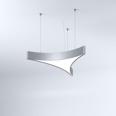 LED Svítidlo MI-SAIL-S, 21W, 3000K, bez trafa, 24VDC, IP20, stříbrná, 4000K