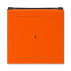Kryt spínače kartového 3559H-A00700 66 oranžová/kouř. černá Levit ABB