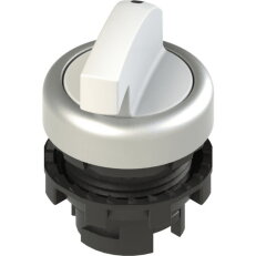 Přepínač Dlouhá páka, d22mm, 2, bílá, plast, chrom, IP67 PIZZATO E21SE22ACA29AB