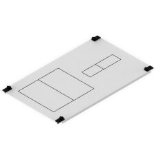 Ochranný kryt CP 1-2 K00 M, pro 1x KVL00 + 4 moduly, 250x300mm ETI 001339450