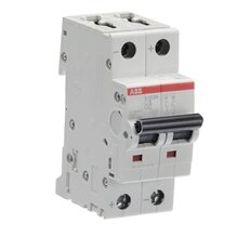 Jistič ABB S202M-C6UC, 2P, 6A, char. C, DC: 220/440V DC, AC: 253/440V