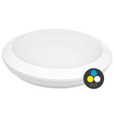 Stropní LED svítidlo s EM,18W,1400lm,CCT,IP66,IK10 ECOLITE WHST706/EM-18W/CCT