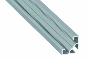 Rohový hliníkový profil AL-PROFIL AJAR SKY BLUE LACQUERED 2M GREENLUX GXLP1111