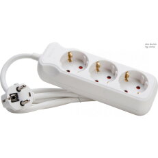 128613003 3-way multiple socket outlet,