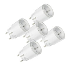 Chytrá zásuvka SHELLY PLUG S GEN3 WHITE PACK, WiFi, BT, balení 5 ks, bílá