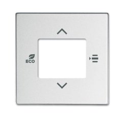 ABB KNX Kryt pro termostat prostorový hliníková stříbrná 6109/03-83-500
