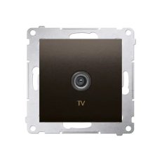 DAK1.01/46 Zásuvka anténní TV jednoduchá