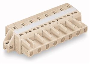 Pružinová svorka CAGE CLAMP 2,5mm2 světle šedá 6pól. WAGO 721-206/027-000