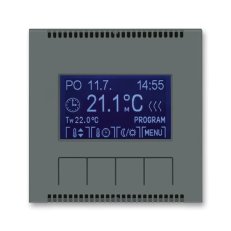 Termostat pokojový programovatelný 3292M-A10301 61 grafitová Neo ABB