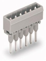 Konektor (vidlice) pro řadové svorky, kolíky 1,2x1,2 mm 3pól.