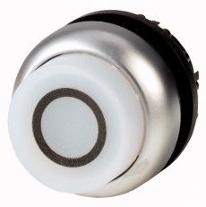 Eaton M22-DRLH-W-X0 Prosvětlená ovládací hlavice, zvýšené, aretace, titan,O bílá