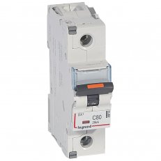 DX3 JISTIČ, 1 PÓLOVÝ, CHAR. C,80A 25KA LEGRAND 409762