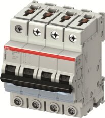 S453M-K50NP Jistič 4 pólový NAK 50A 10000 230/400V ABB 2CCS473103R0577