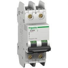 60155 MULTI9 C60 UL489 2P 3A D 240VAC BO