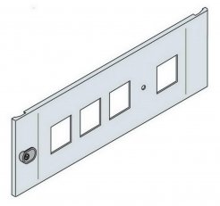 Panely pro měřící přístroje 72x72 mm pro