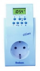 Theben 0200000 theben-eltimo 020 S Zásuvkové spínací hodiny digitální