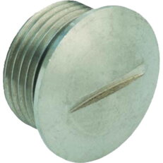 Záslepka kruhová, nerezová, A2, dlouhý závit M75 x 1,5 AGRO 8775.96.11.08.70