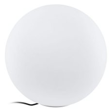 Venkovní stojací svítidlo MONTEROLO KOULE d500 bílá 40W IP65 EGLO 98103