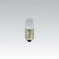 Světelný zdroj LED signalizační LED 12V E10 BÍLÁ NBB 424205000