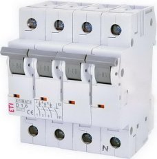 Jistič ETIMAT 6 3p+N D1,6 6kA ETI 002165507