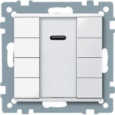 KNX tlač. panel 4-násobný plus + IČ přijímač Active System M SCHNEIDER MTN617525
