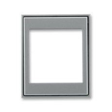Kryt pro přístroj osvětlení s LED Profil 45 5016E-A00070 36 ocelová Time ABB