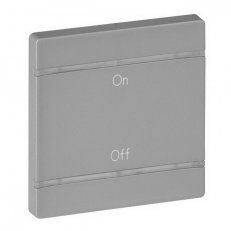 VALENA LIFE KRYT PRO MYHOME_UP ON/OFF 2MODULOVÝ HLINÍK LEGRAND 755172
