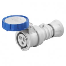 Gewiss GW62026H  Spojka mobilní přímá, 2pól.+E 16A 230V 6H IP67