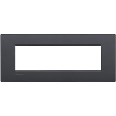 BTICINO LIVINGLIGHT RÁMEČEK AIR 7MODULOVÝ ANTRACIT LNC4807AR