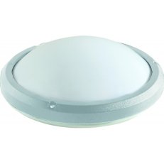 MELISSA MAXI S LED 20W/2700K stropní a nástěnné svítidlo, stříbrný rám IP65