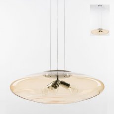 GALA ZÁVĚS ŽLUTÁ 3xE27 PRŮM.600