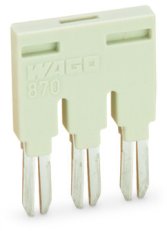 Můstek 8x izolováno světle šedá WAGO 870-408